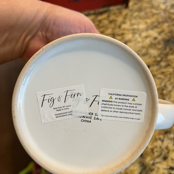Fig & Fern Conversation Hearts Mug - Picture 4 of 4